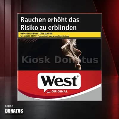 West Original Red Zigaretten – 40 Stück