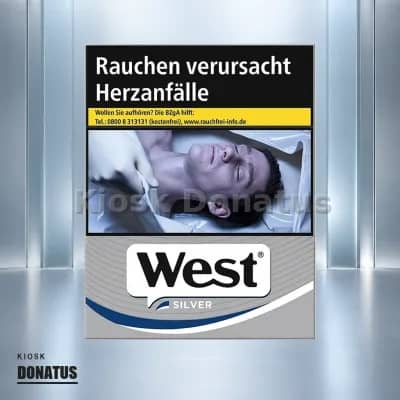 West Silver Zigaretten – 20 Stück