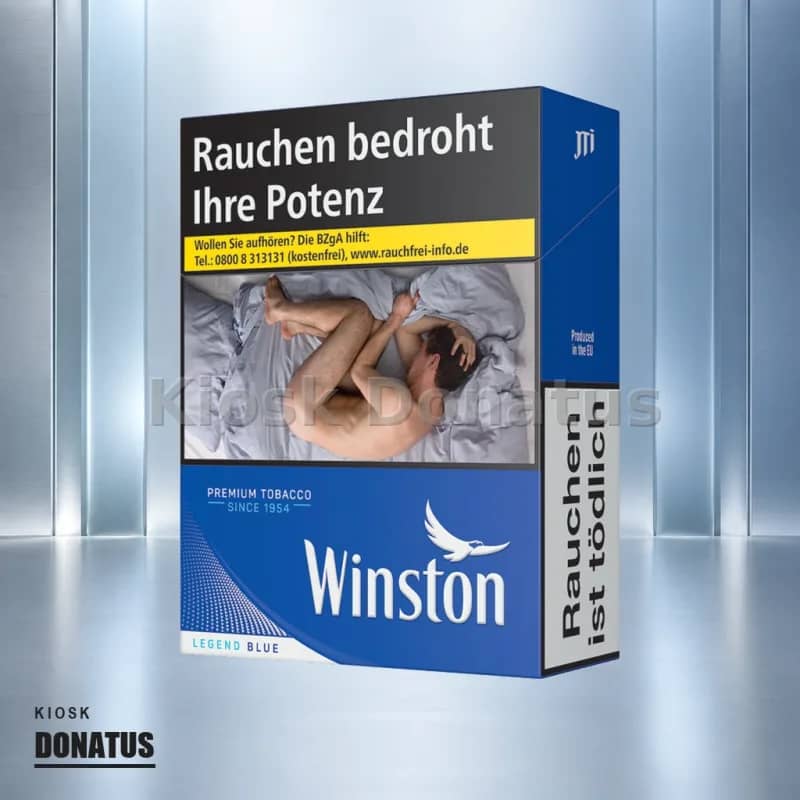 Winston Blue XXL Schachtel Zigaretten – 28 Stück