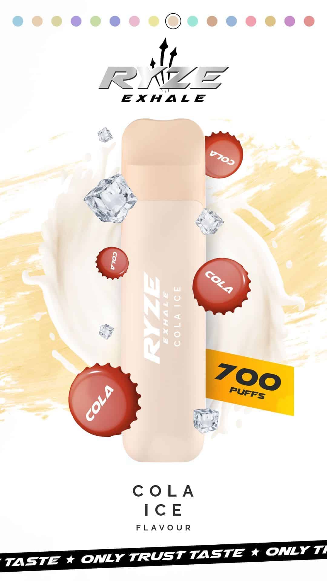 RYZE EXHALE 700 Züge Cola Ice