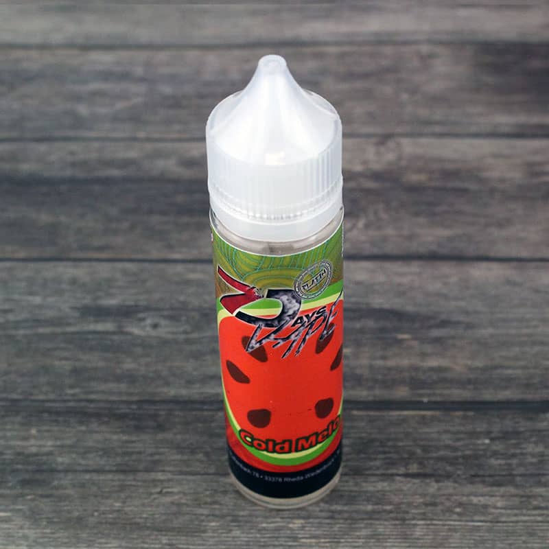 7 Days Vape Liquid Cold Melo