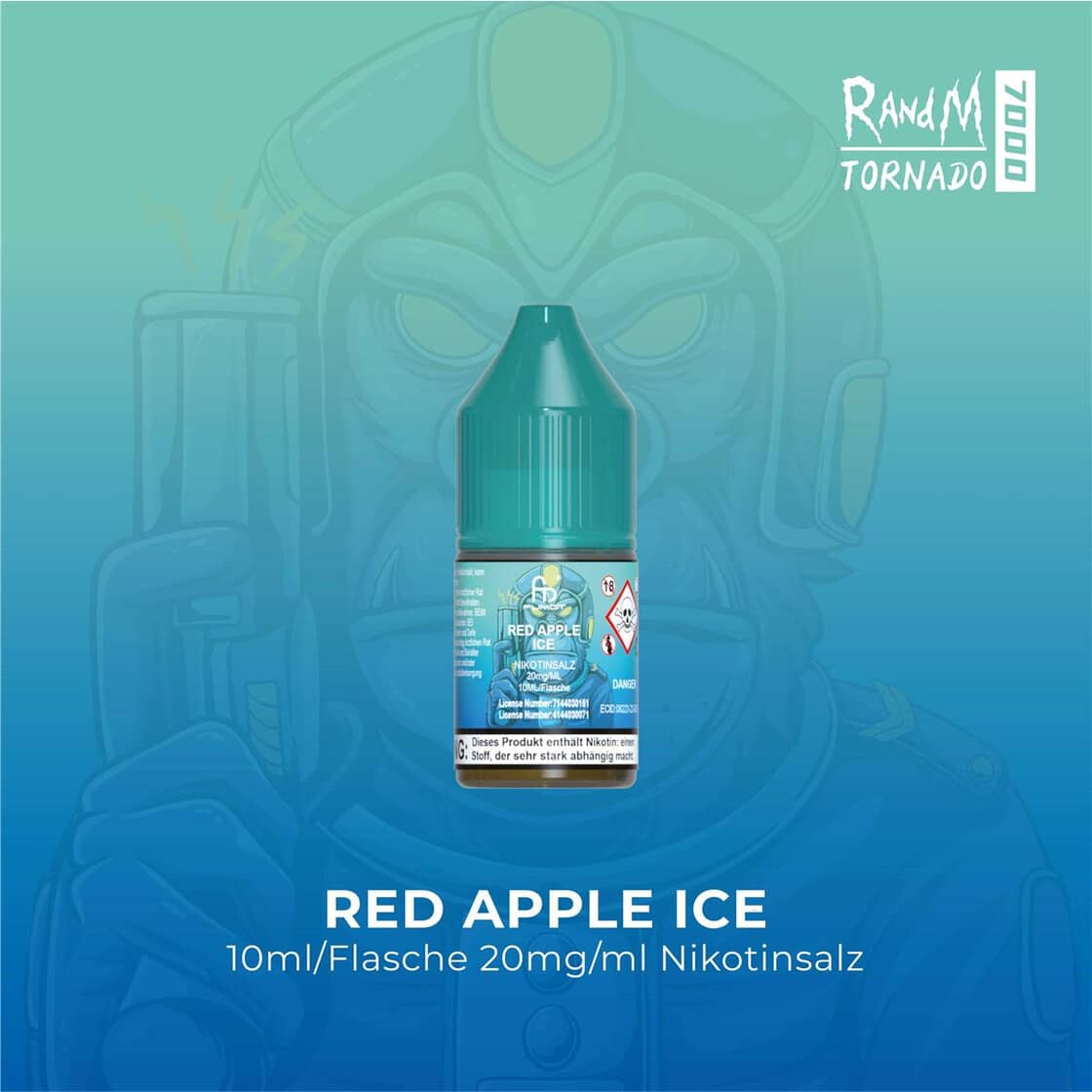 RandM Liquid - Red Apple Ice