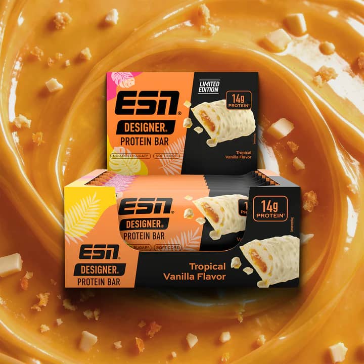 ESN Designer Bar 12 x 45 g Tropical Vanilla