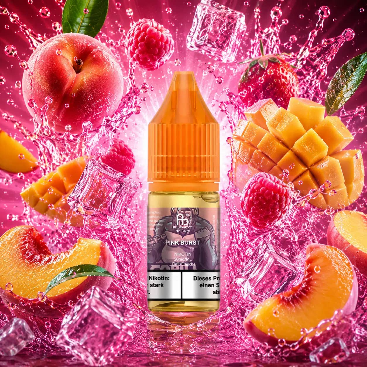 RandM Tornado Liquid Pink Burst 20mg