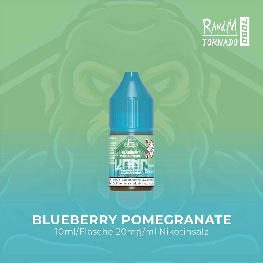 RandM Liquid - Blueberry Pomegranate