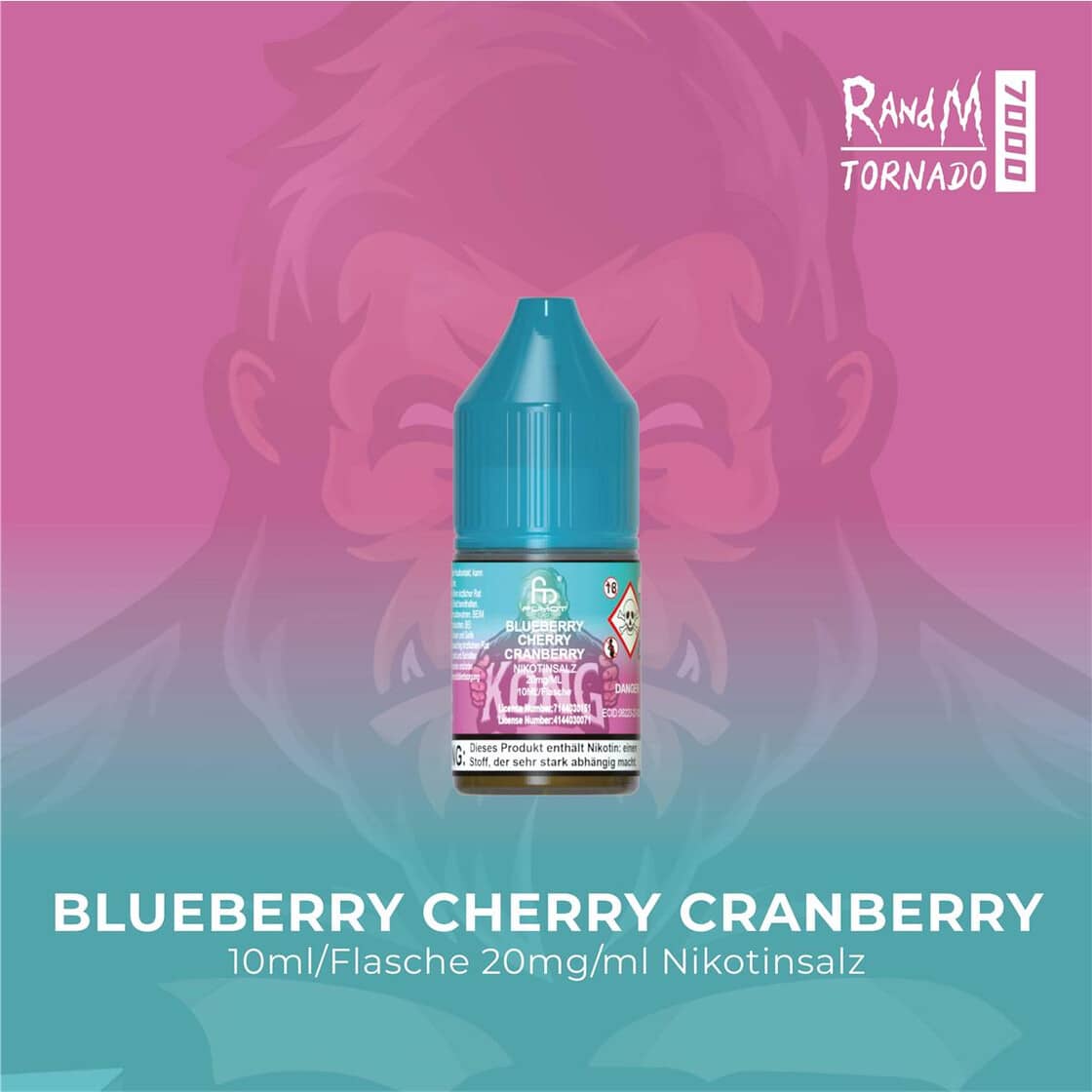 RandM Liquid - Blueberry Cherry Cranberry