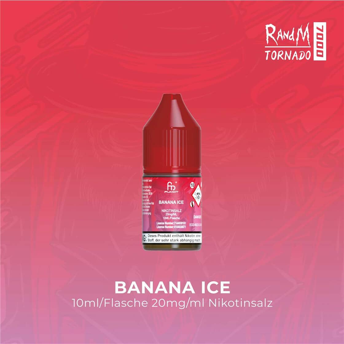 RandM Liquid - Banana Ice