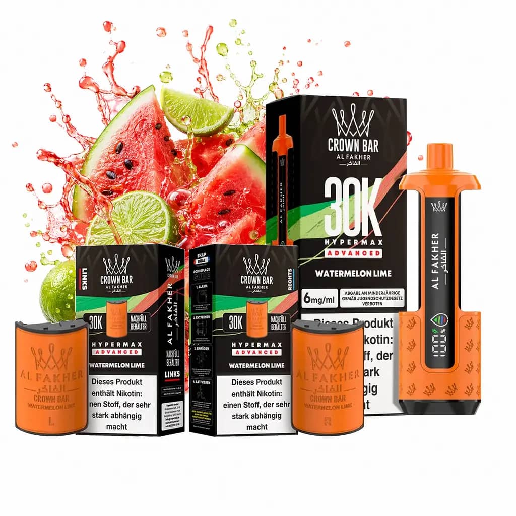 AL FAKHER 30K HYPERMAX – Watermelon Lime