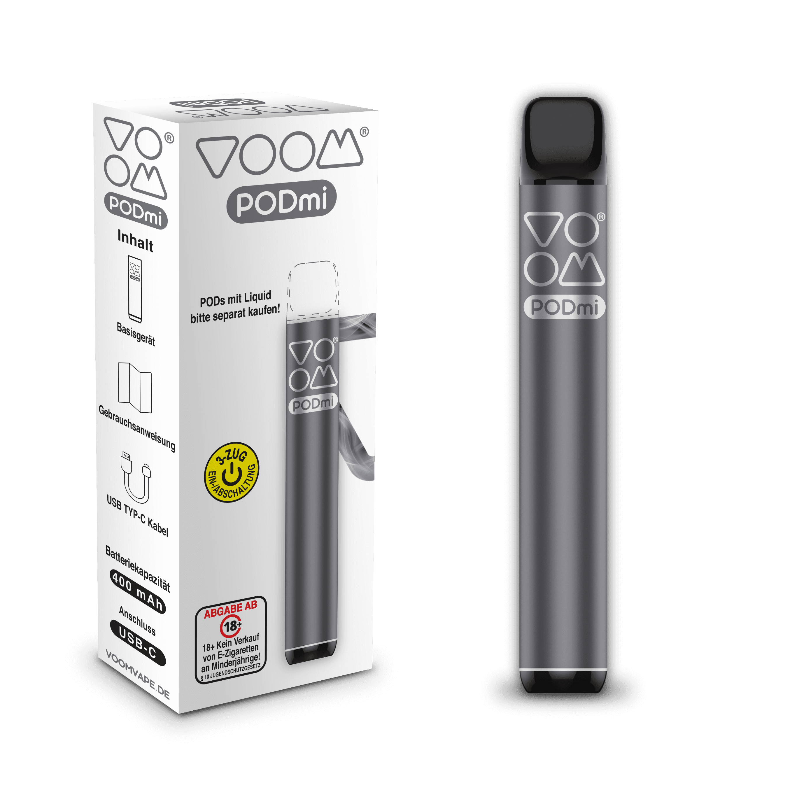 Voom Podmi Grey Akkuträger