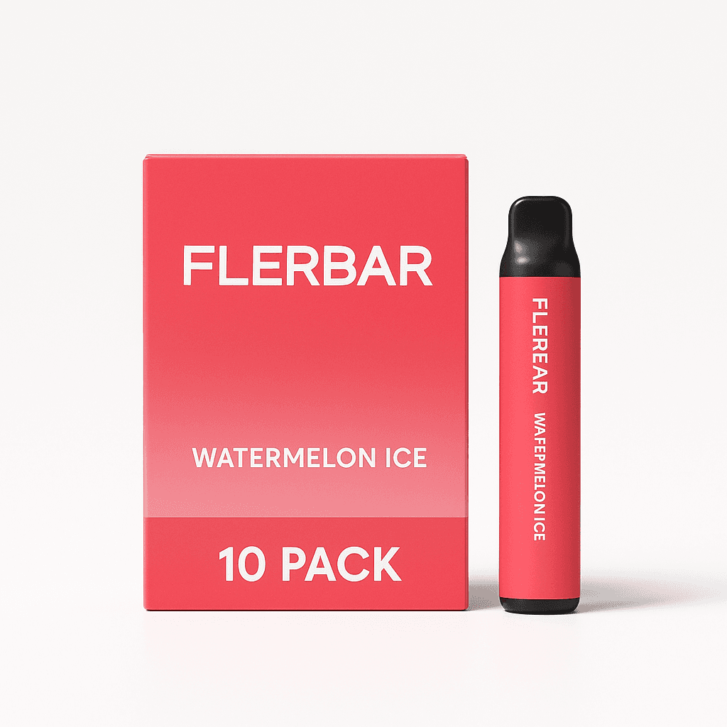 10er Pack - Flerbar – Watermelon Ice Vapes