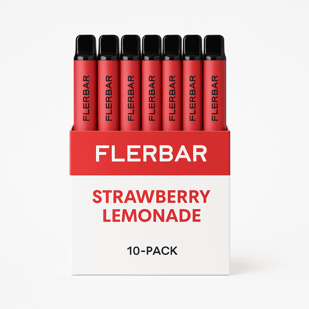 10er Pack - Flerbar – Strawberry Lemonade Vapes
