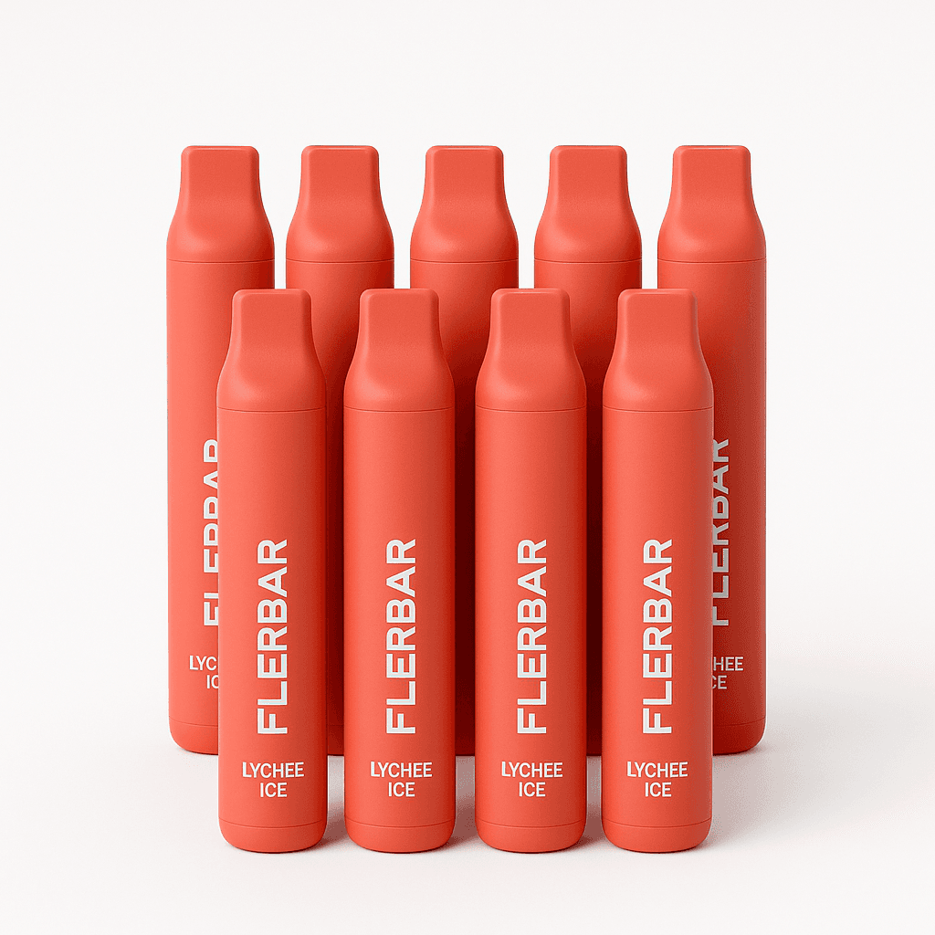 10er Pack - Flerbar – Lychee Ice Vapes
