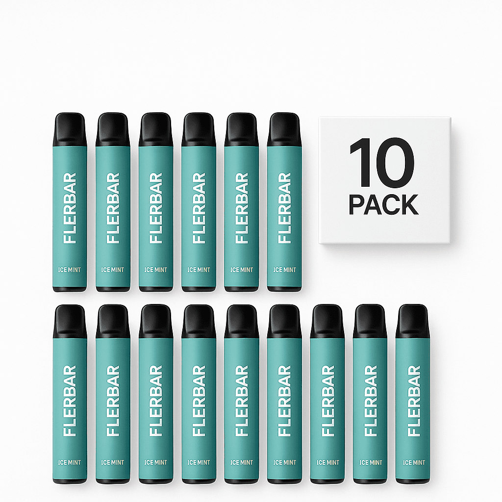 10er Pack - Flerbar – Ice Mint Vapes