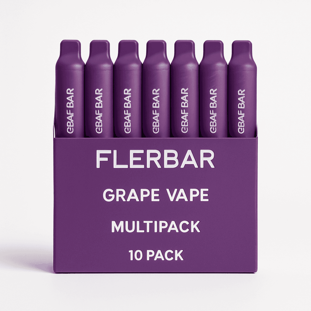 10er Pack - Flerbar – Grape Vapes