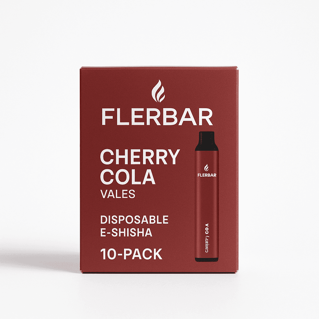 10er Pack - Flerbar – Cherry Cola Vapes