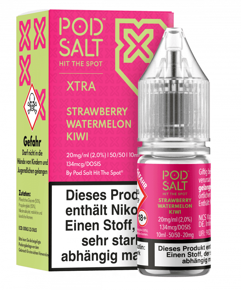 PodSalt Xtra - Strawberry Watermelon Kiwi – 20mg/ml