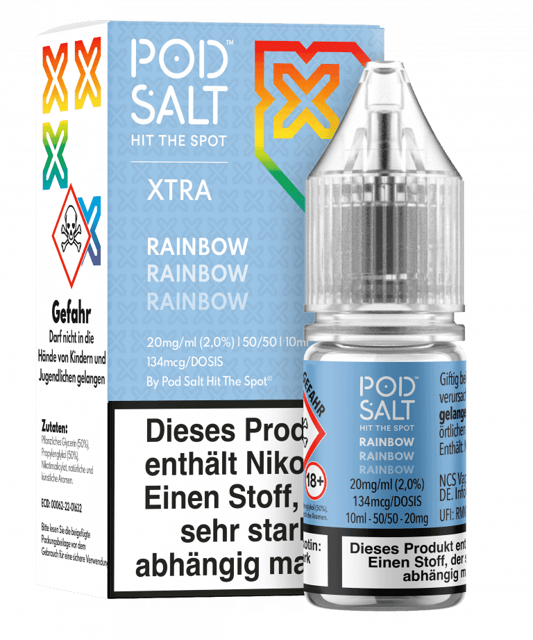 PodSalt Xtra - Rainbow – 20mg/ml