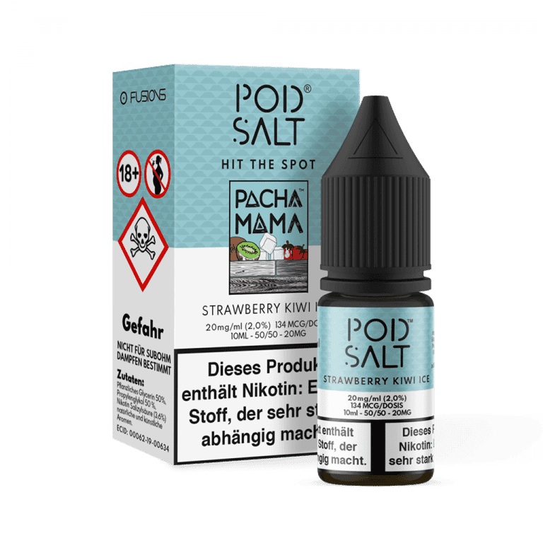 Pod Salt Fusion - Strawberry Kiwi Ice – 11mg/ml