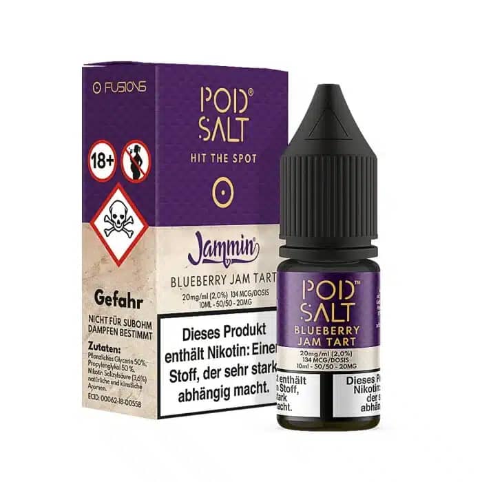 Pod Salt Fusion - Blueberry Jam Tart – 11mg/ml