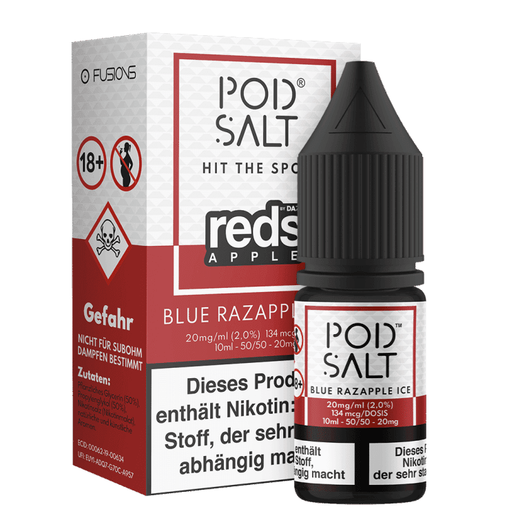 Pod Salt Fusion - Blue Razapple Ice – 11mg/ml