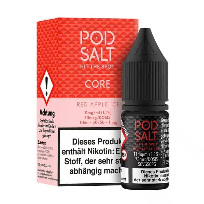 Pod Salt - Red Apple Ice – 11mg/ml