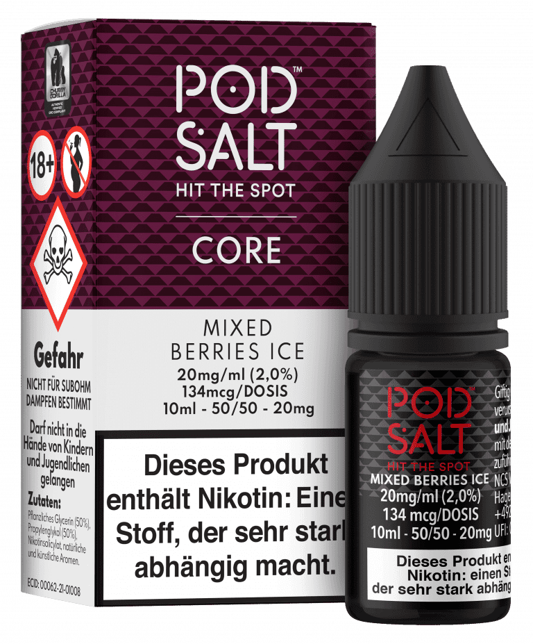Pod Salt - Mixed Berries Ice – 11mg/ml