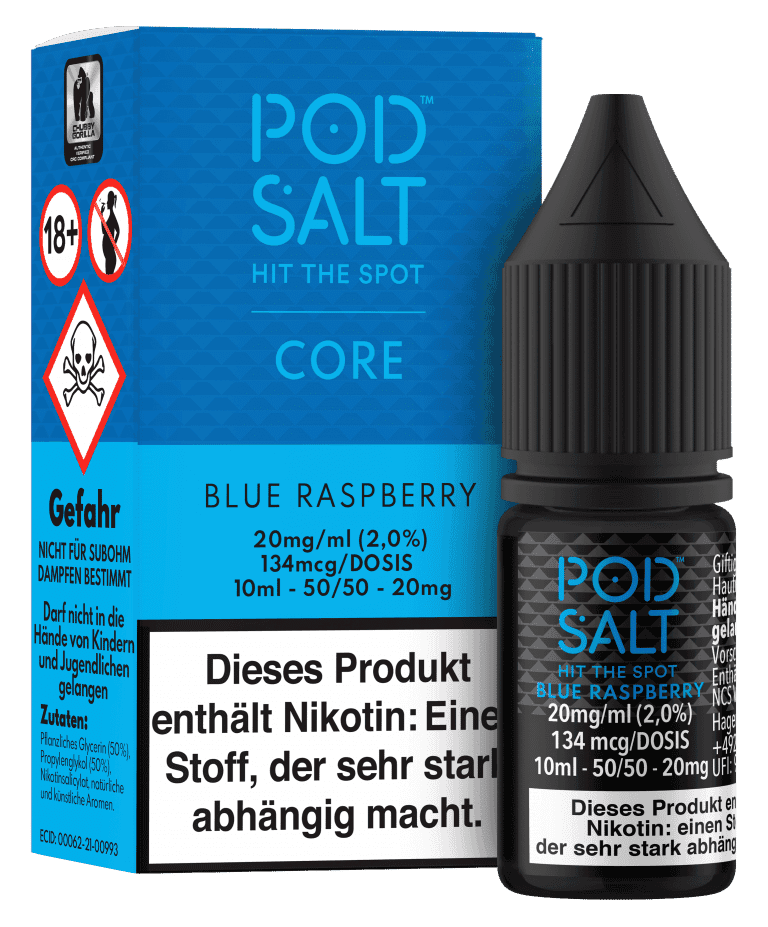 Pod Salt - Blue Raspberry – 11mg/ml
