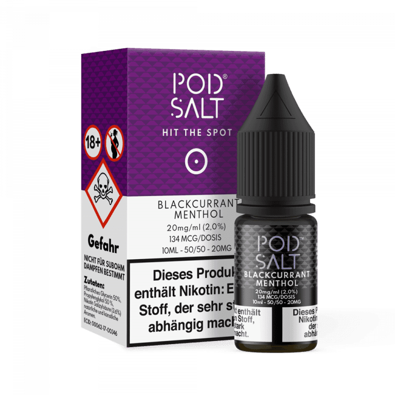 Pod Salt - Blackcurrant Menthol – 11mg/ml