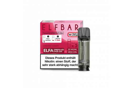 Elf Bar Elfa Cherry Candy 2x 600 Züge