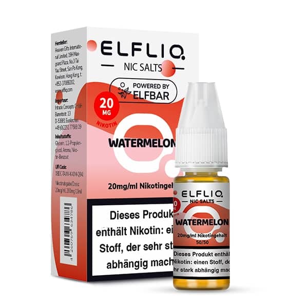 Elf Bar ElfLiq - Liqiud - 20mg - Watermelon