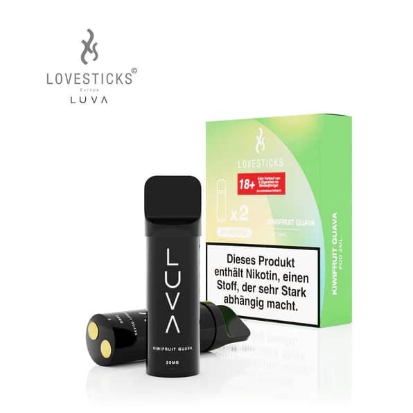 Lovesticks LUVA - Pods 600 Züge - Kiwifruit Guave