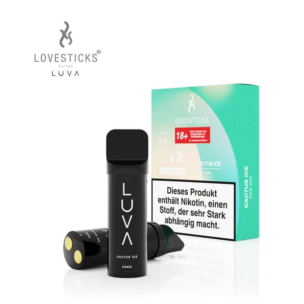 Lovesticks LUVA - Pods 600 Züge - Cactus Ice
