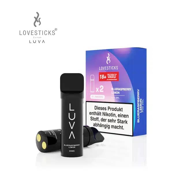 Lovesticks LUVA - Pods 600 Züge - Blue Razz Lemon