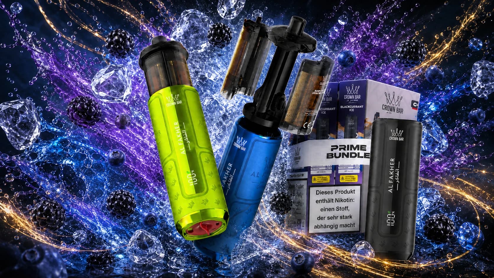 Alfakher 50K Hypermax Prime im Test: Züge, Geschmäcker, Haltbarkeit