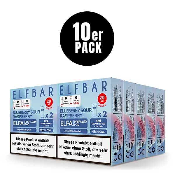 10er Pack - ELFA – Blueberry