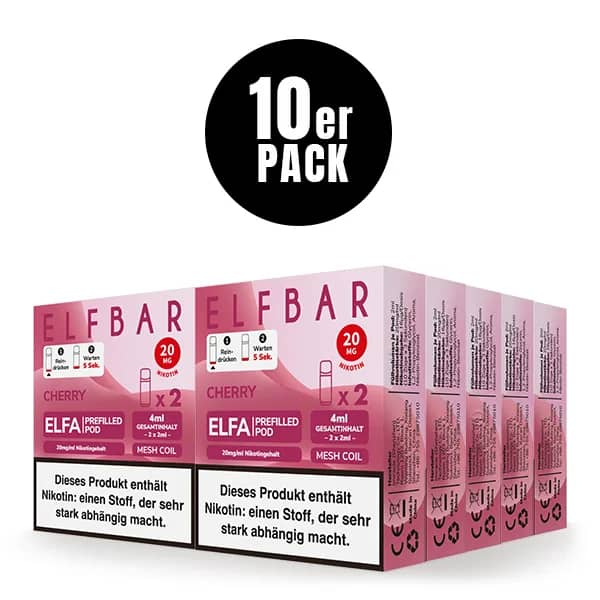 10er Pack - ELFA – Cherry Candy