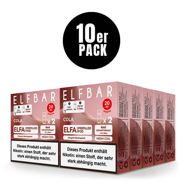 10er Pack - ELFA – Cola