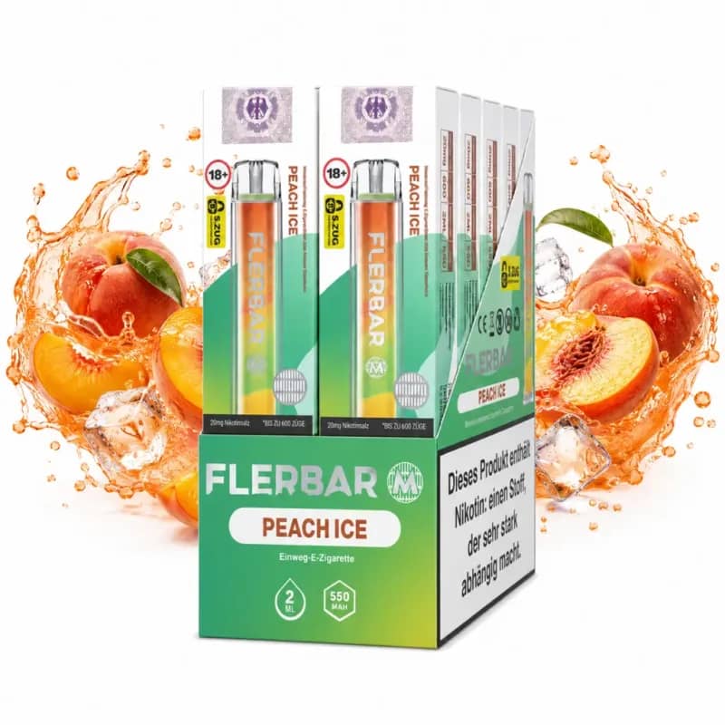 10er Pack - Flerbar – Peach Ice