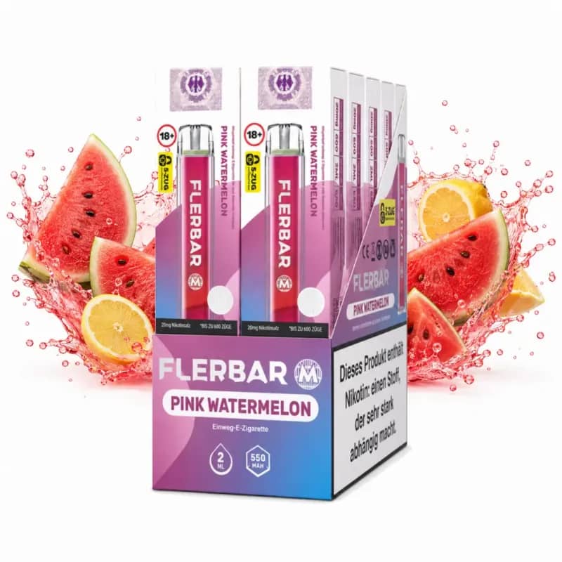 10er Pack - Flerbar – Pink Watermelon