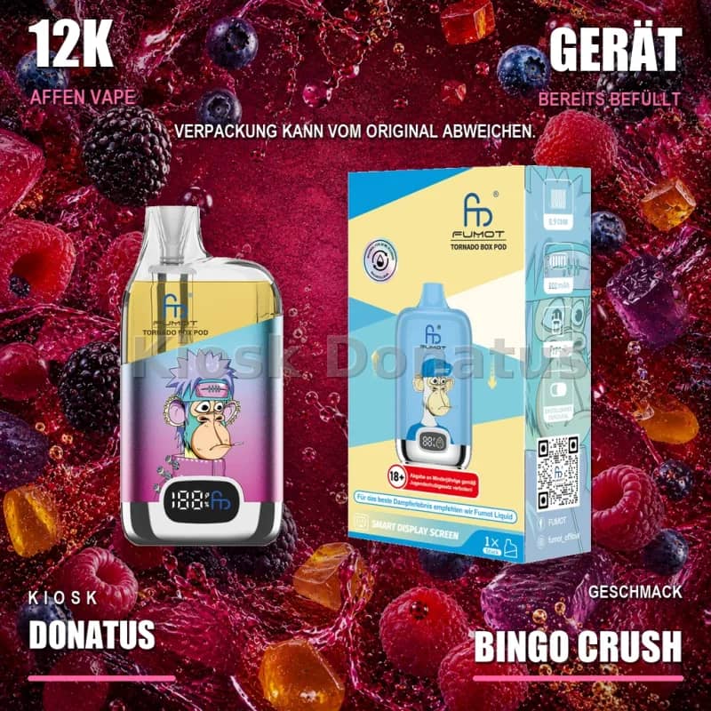 12K Affen Vape – Bingo Crush