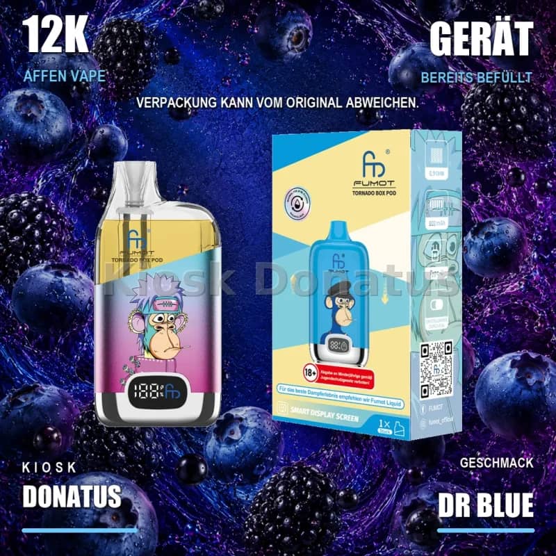 12K Affen Vape – Dr Blue