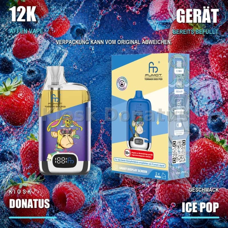 12K Affen Vape – Ice Pop