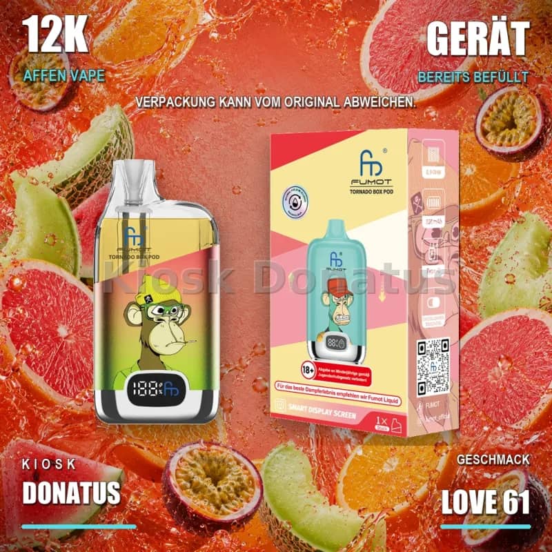 12K Affen Vape – Love 61
