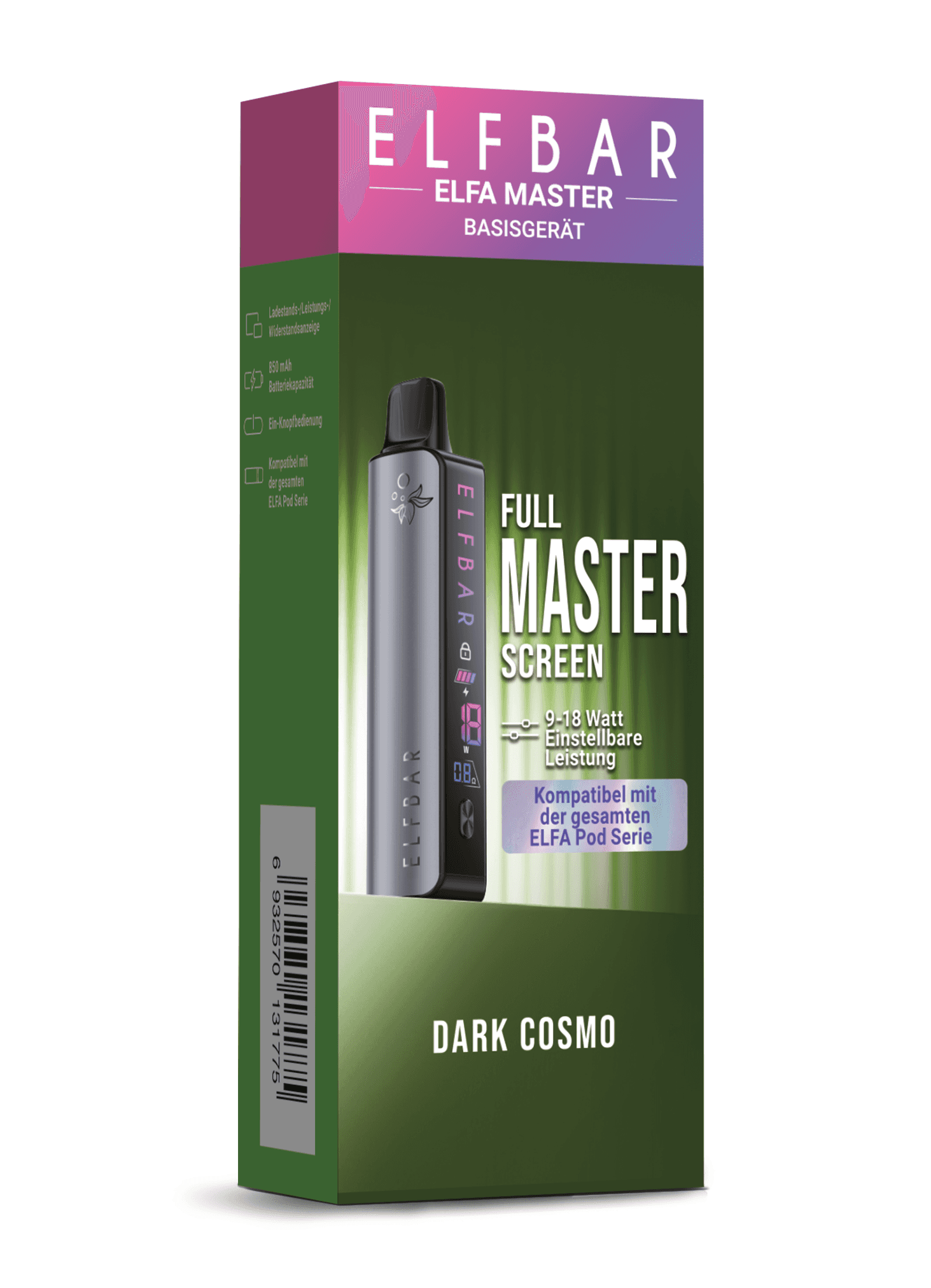 ELFBAR ELFA MASTER Basisgerät – Dark Cosmo
