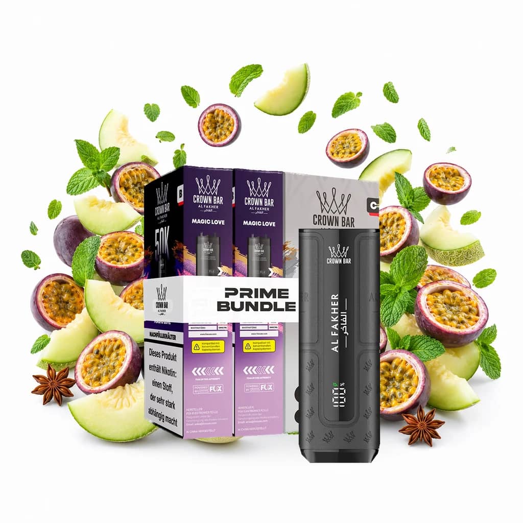 Al Fakher 50K Hypermax Prime – Magic Love Bundle mit Akkuträger