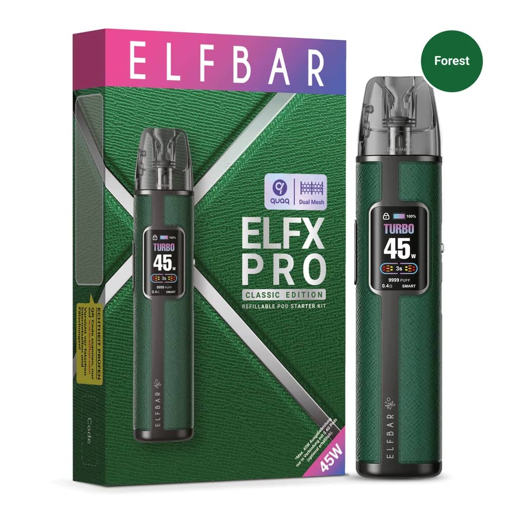 ELFBAR ELFX Pro Kit – Forest Green
