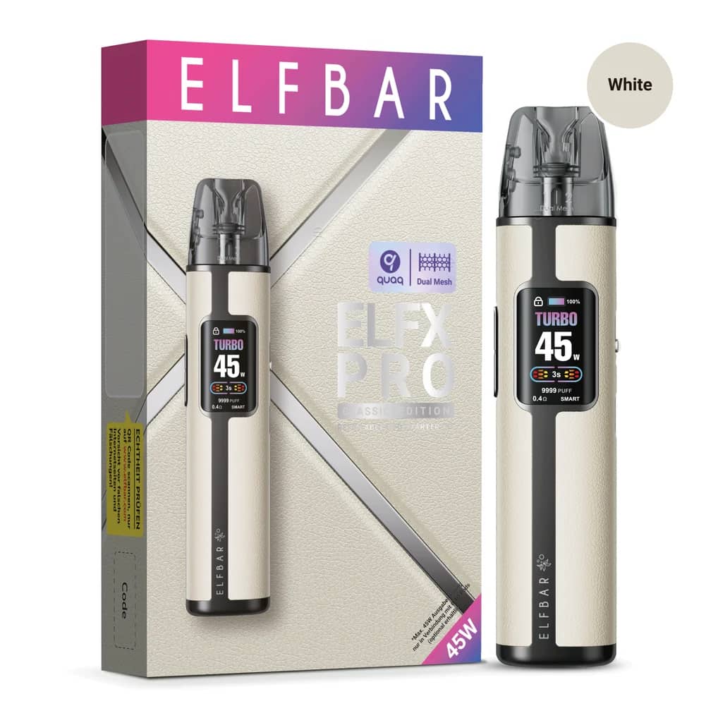 ELFBAR ELFX Pro Kit – White