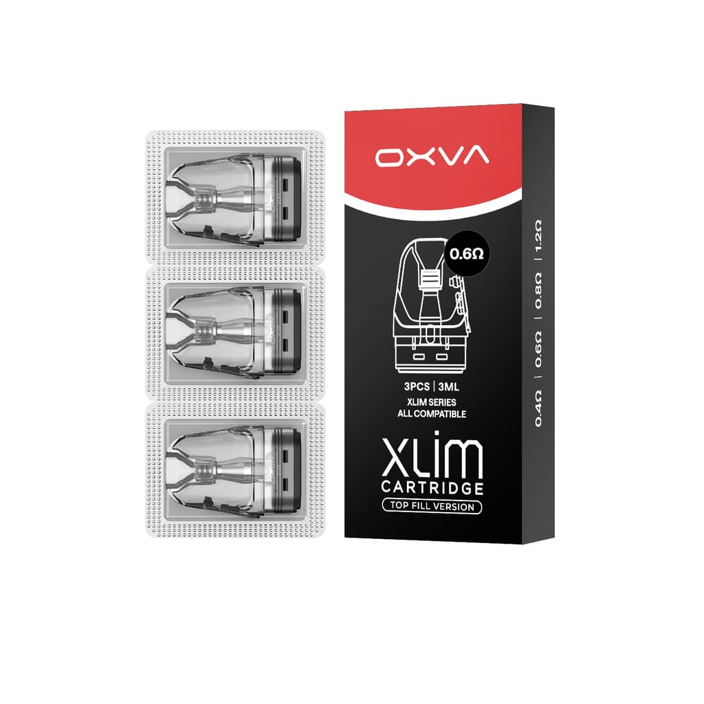 OXVA XLIM Top Fill Cartridge 0,6 Ω – 3 ml (3er Pack)