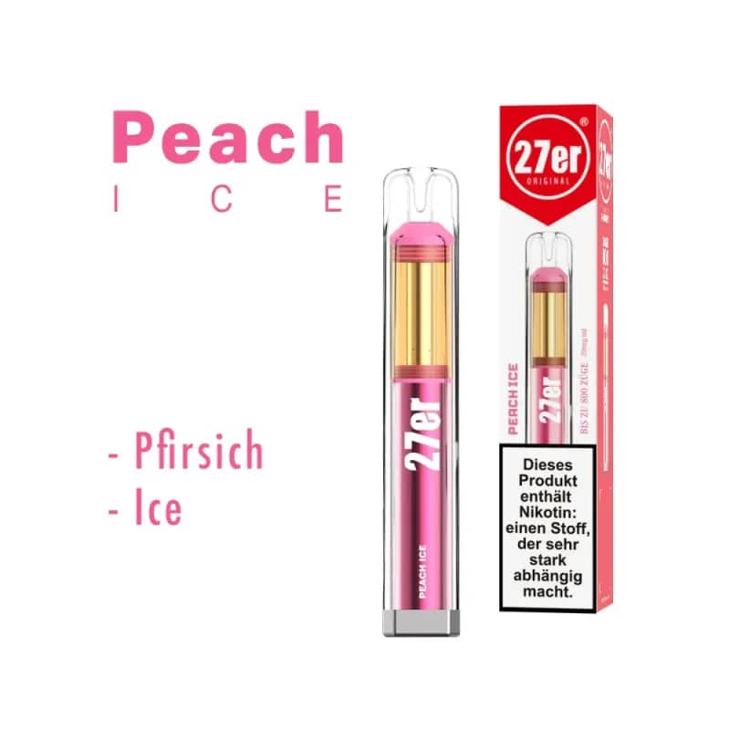 27er - Peach Ice