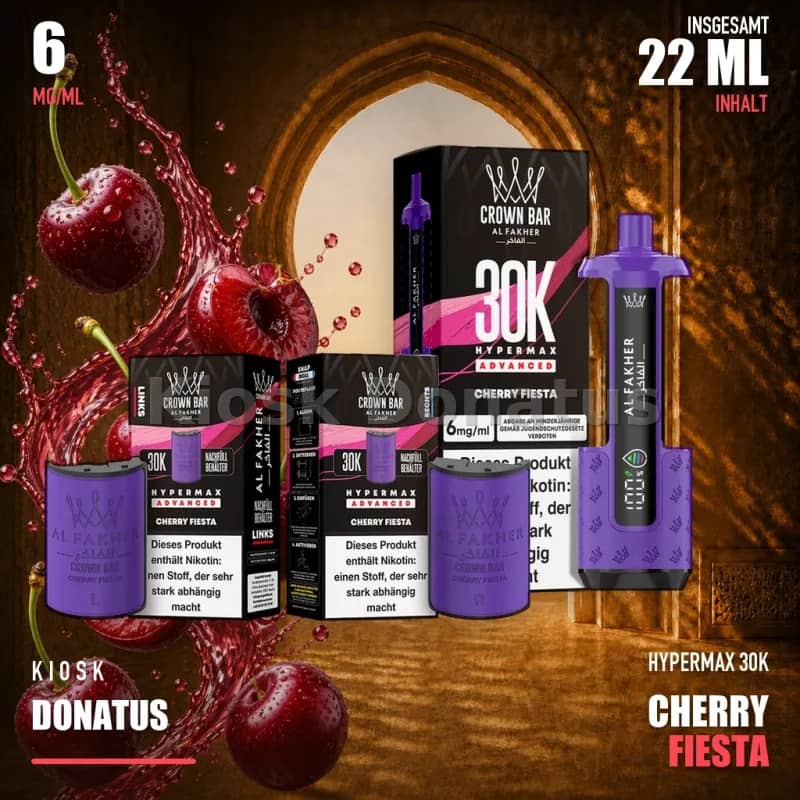 ALFAKHER 30K HYPERMAX – CHERRY FIESTA